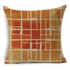 Simple Abstract Geometric Pattern Pillow Case Fashion Fabric Home Sofa Bedside Cushion Pillow Case