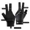 1PCS Three Fingers Snooker Glove Elasticity Left Right Hand Billiard Glove Anti Skid Spandex Training Glove Fitness Accessories