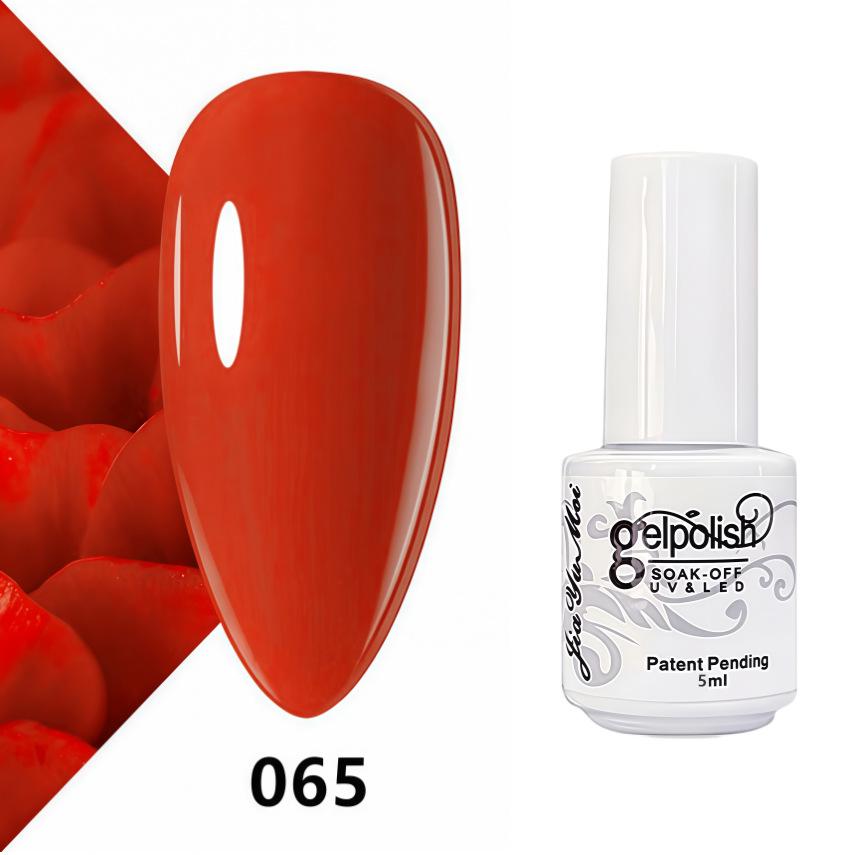 GELPOLISH Nail Art Set: Base, Top Coat, Transparent & White Gel Polishes