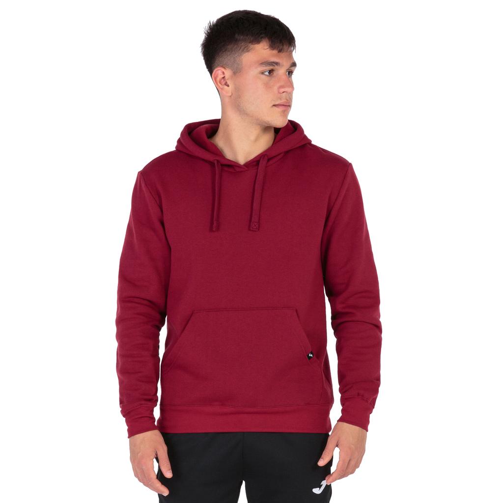 Joma Montana Hoodie, Mens Burgundy Sweatshirt