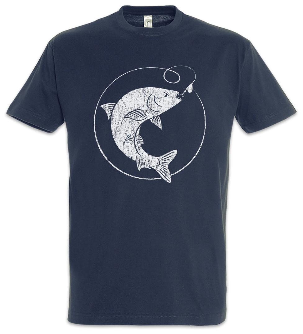 Fishing II T-Shirt Fun Fish Sea River Angler Rod and Line Sports Sport S