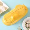 2PCS Practical Efficient 2 in 1 Dumpling Maker with Handle Plastic Dumpling Wrapper Mold Labor-Saving Dough Presser Cooking