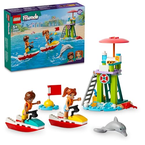 LEGO Friends Water Scooter Toy Birthday Present Block Educational Girls Boys Children 5 Years Old 6 Years Old 7 Years Old 8 Years Old Pretend Play