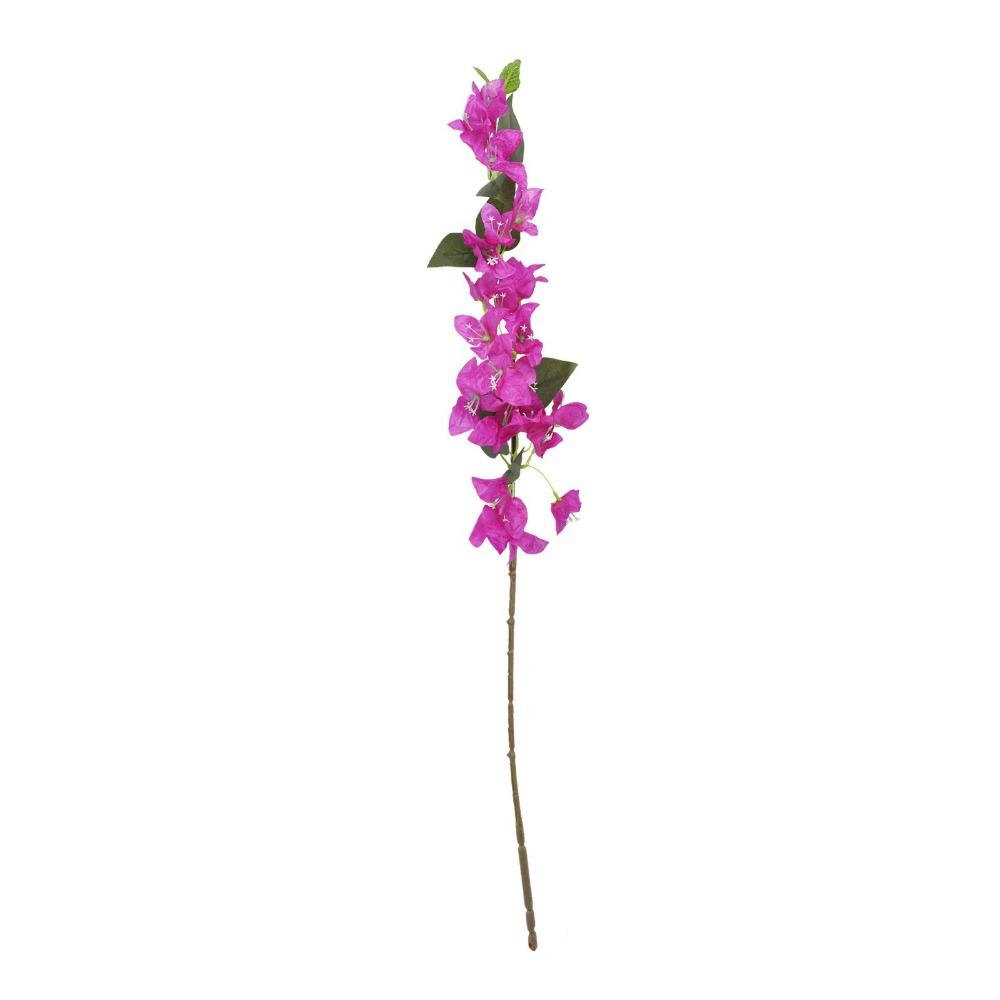 Blumig Realistisch Künstliche Bougainvillea Groß Seide Seidenblume Hängende Ranken 80cm Lang Birnblütenzweig Hochzeitsdekoration