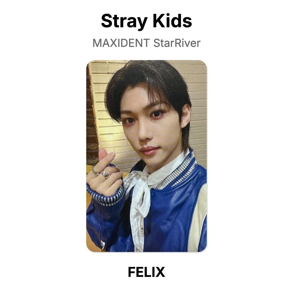 Stray Kids MAXIDENT StarRiver Official Photocard