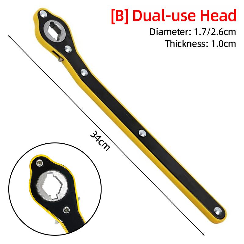 

Автомобільний гайковий ключ із тріскачкою, гайковий ключ подвійного призначення, ножиці, гайковий ключ, гайковий ключ для шин, колеса, гараж, ручка, інструмент для ремонту автомобілів