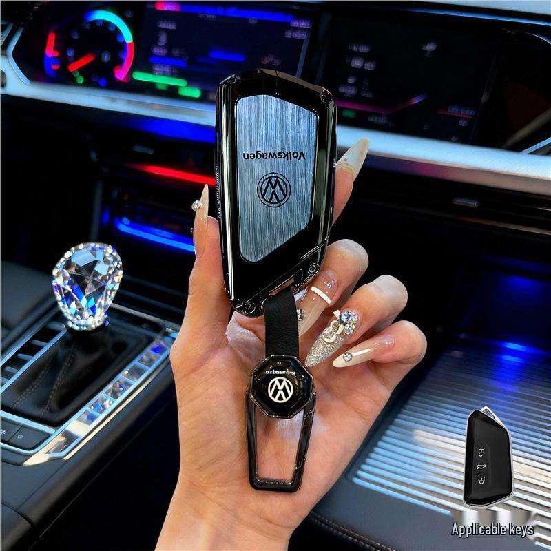 Volkswagen sleuteletui voor Tiguan L, ID.3, Magotan, Passat, Sagitar, Tayron, Lamando