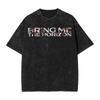 Me The Horizon T-shirt per Fan BMTH Top Vintage Lavato Maglietta Estiva Britannica Novità Top Larghi in Cotone Vintage