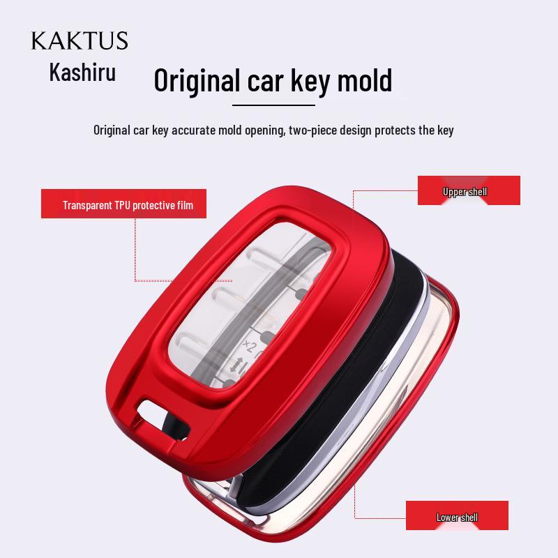 KAKTUS Car Key Case for Chrysler, Dodge, Jeep, Grand Cherokee