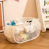 Extra-Large Mesh Laundry Hamper With Handles Foldable Versatile Storage Bag For Dirty Clothes In Multiple Rooms Laundry Baskets