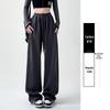 Women's High Waist Wide-Leg Sweatpants: 2025 American Spring/Autumn Style Joggers