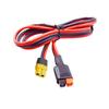 Cabo Adaptador de Conector Macho/Fêmea XT60 para Plugue 30A/50A para Carregamento/Descarregamento de Bateria de Lítio de Veículo Elétrico