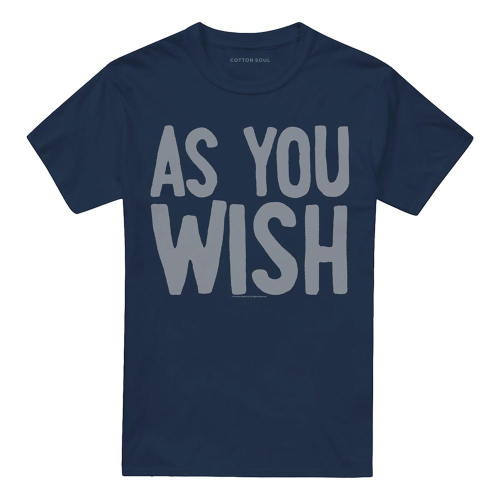 The Princess Bride Unisex Adult As You Wish T-Shirt