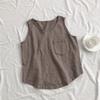 Women's Bamboo Cotton Slimming Racerback Tank Top - Comfortable & Practical