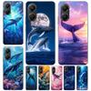 Humpback Whale Sea Giant Soft Phone Case For Xiaomi Redmi 15C 15 13C 13 Poco X5 X6 X7 F7 Ultra M7 12C 12 10 10C 9C 9A 9T 9 Funda