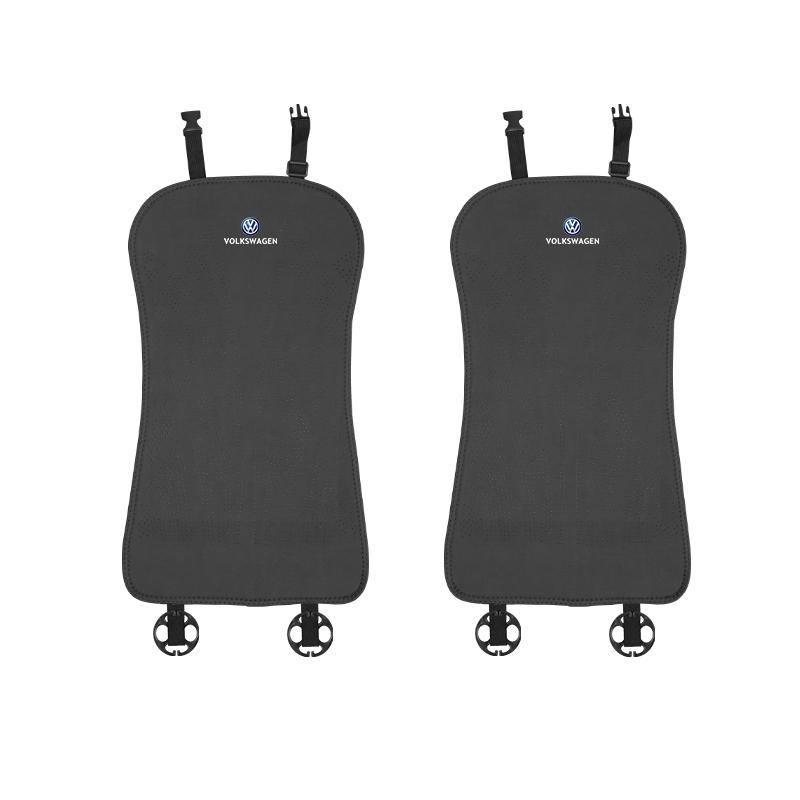 hijk1 Car Plush Car Seat Covers Four Seasons Front Rear Seat Protector For VW Golf T‑Roc Tiguan Polo Passat T‑Cross Taigo ID.4 7 MK7