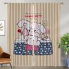 Set aus 2 eleganten Zimmergardinen Wohn Mikko Trennwand Halloween Dekoration Jalousien Fenstergardine Zuhause Mit Verdunkelung Polyester Perfekt Für Bereich
