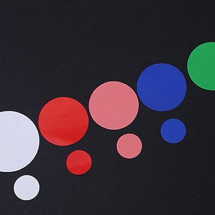 10 Sheets of Colored Dot Stickers for Labeling and Marking