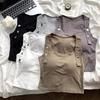 Square Collars T-shirts Sleeveless Women Sexy Tank Tops Girls Y2K Vest Street Party Wear