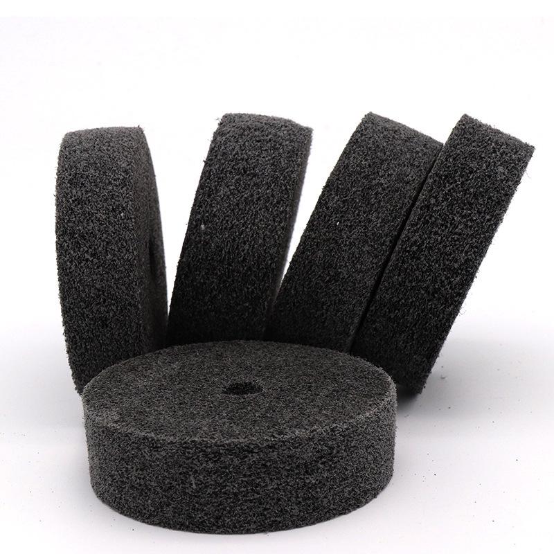 3" Nylon Polishing & Grinding Wheel for Bench Grinder - Non-woven Fiber Wheel