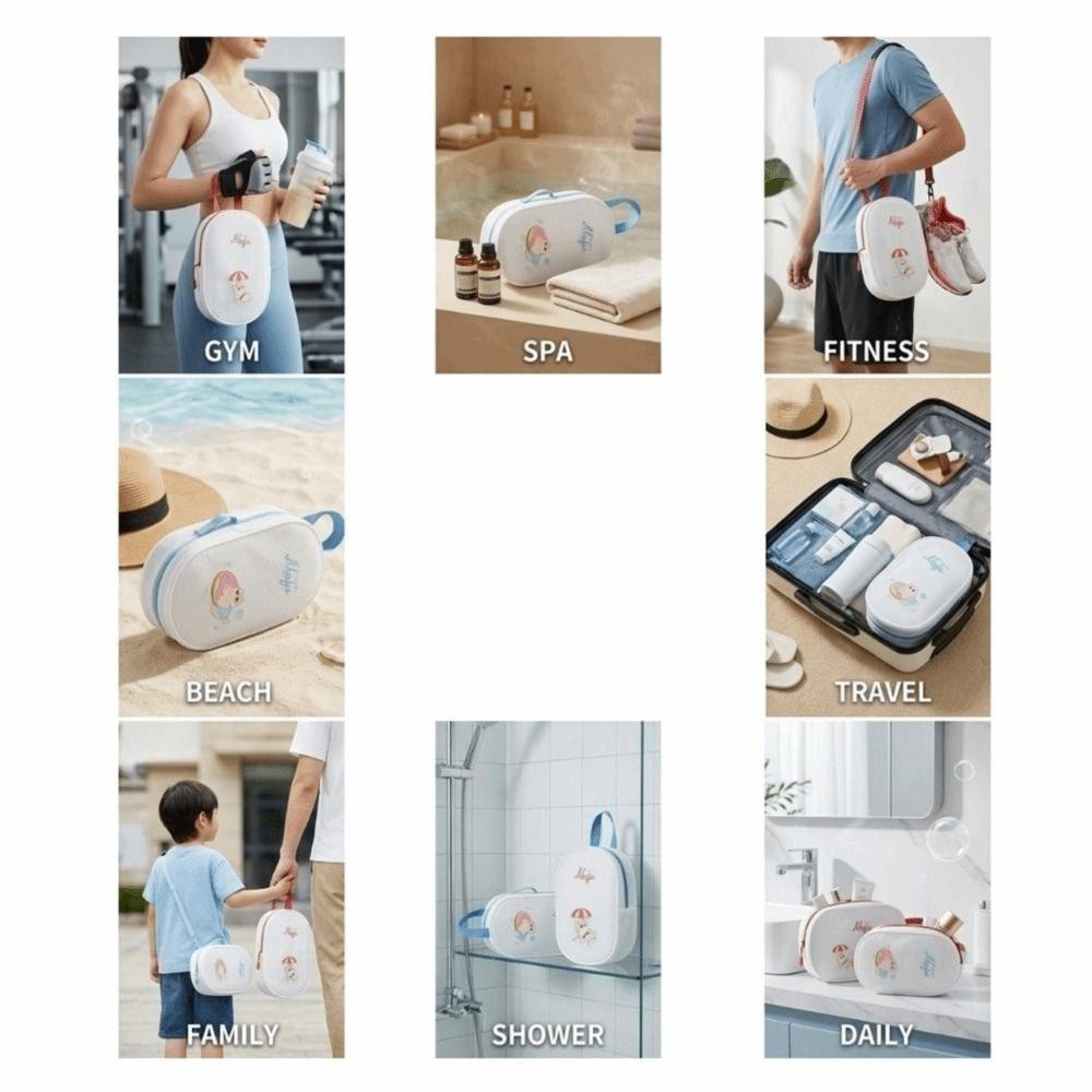 Breathable Mesh Gym Dry Bag Waterproof Sports Beach Bag Travel Toiletry Bag Swimming Gear