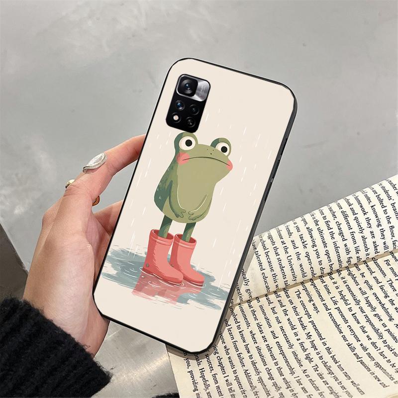 Phone Case For Xiaomi Redmi note 14 Pro 14 13 12 11 10 Pro 14S 12S 11S Redmi 14C 13C 10 Frog