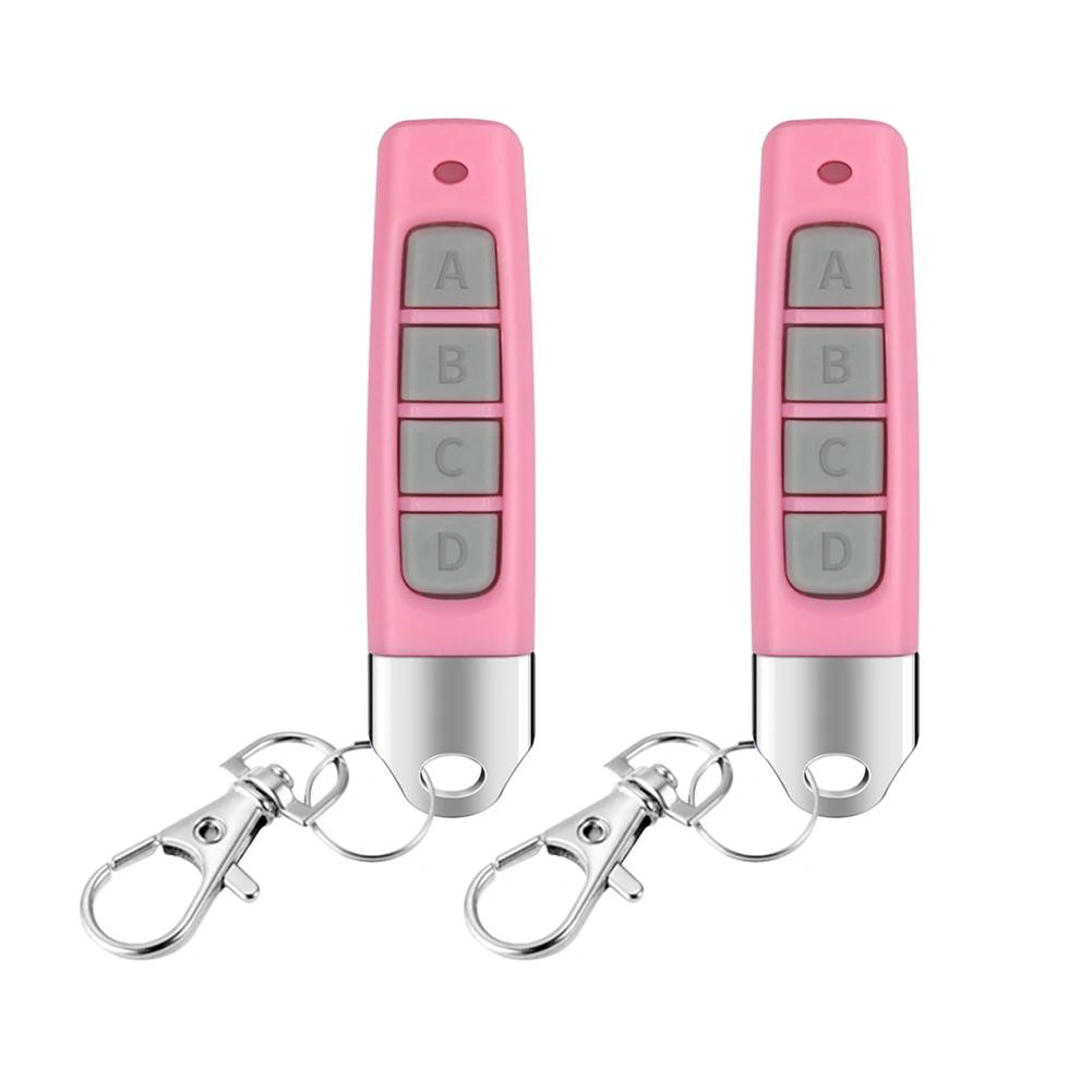 433MHz Copy Remote Controller Battery Powered 4 Keys Remote Control Multifunctional Remote Control Learning Copy for Garage Gate