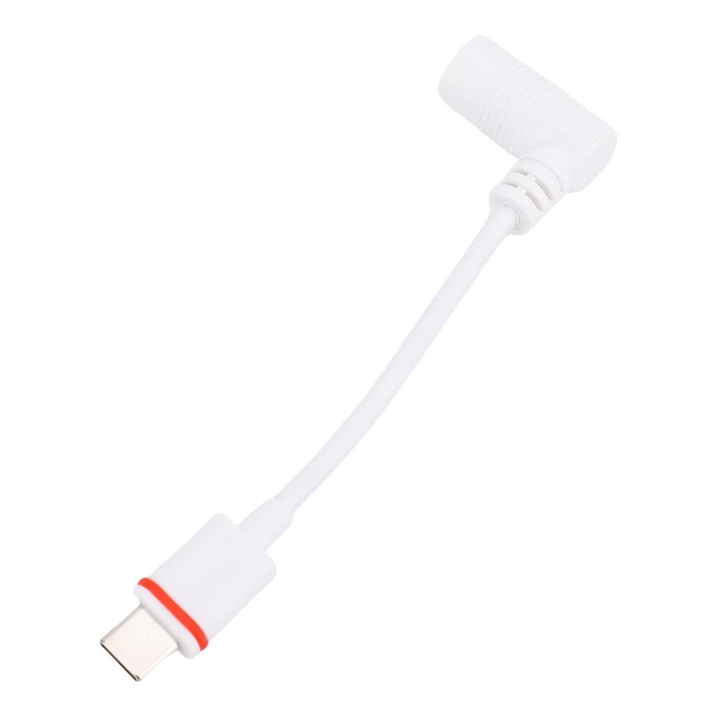 Solar Panel to USB C Adapter 4.5 Inch Solar Panel USB C Adapter Convert Connector for Spotlight Cam Plus Pro Security