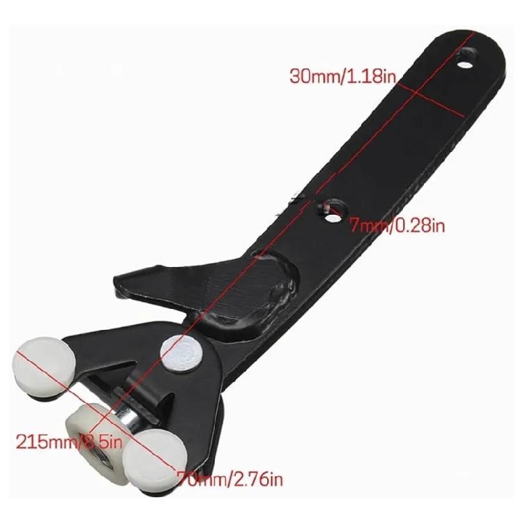 Lower Right Side Sliding Door Roller Unit Replacement Automotive Accessories Easy Installation 2K0843398 2K0843398A
