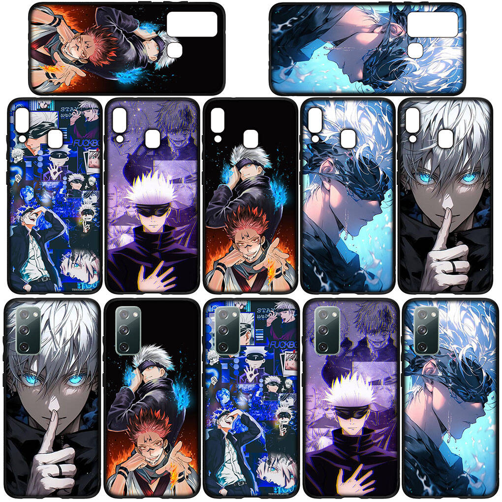 Case for iPhone 17 16 15 Xiaomi Poco F8 F7 X7 X6 M8 C85 C75 C71 Redmi Note 14 13 12 11 Pro Max A3 A4 14C 13C 15C Cute Gojo Satoru Jujutsu Kaisen Cover