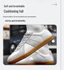 2024 Autumn Retro Casual Men's Thick Sole White Sports Shoes