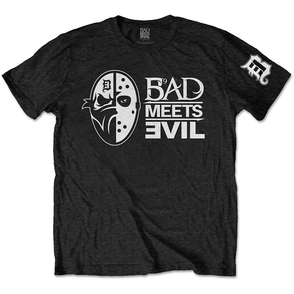 Eminem-Bad Meets Evil - Masks - Black t-shirt L
