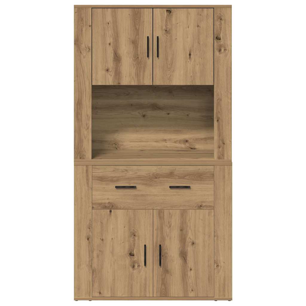 Highboard Artisan Oak 80 x 33 x 150 cm Particle Board