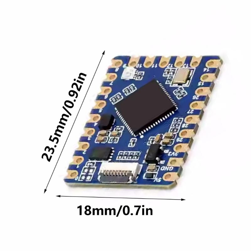 Compactly RP2350 Tiny Microcontroller Development Board With Double Cores Processor And USB Type C Compatibility