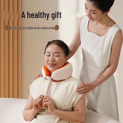 U-shaped Neck Massager Pillow with Heat Therapy CN Plug (adapter Included)