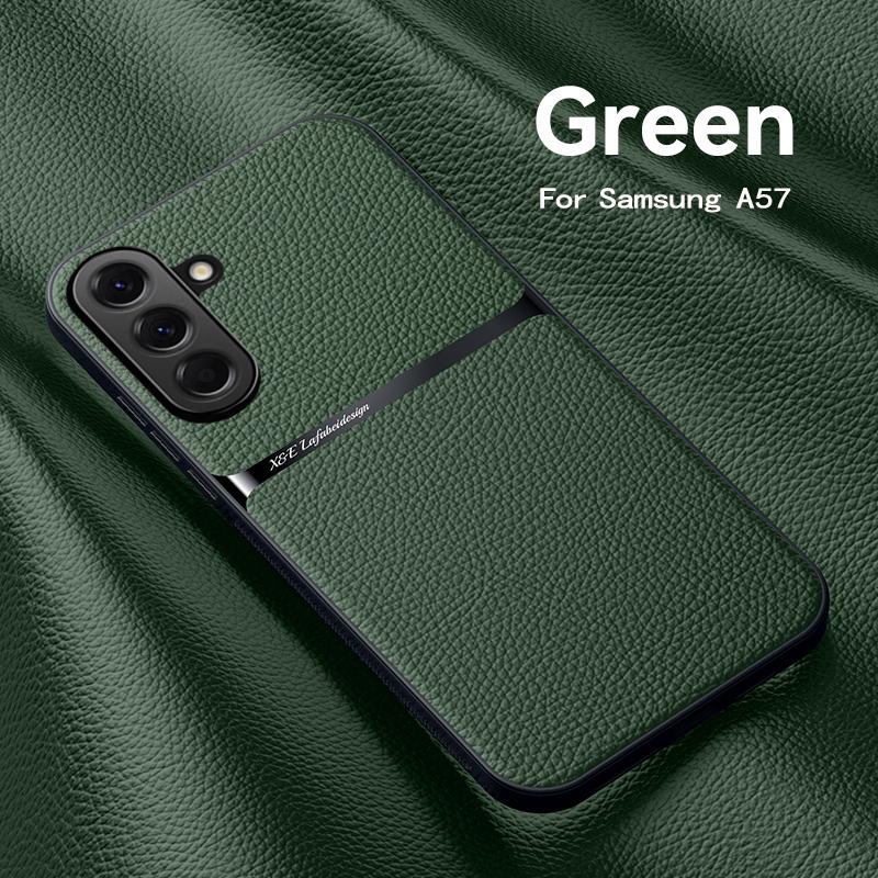 EUCAGR Luxury PU Leather Case Coque For Samsung Galaxy A37/A57 Magnet Shell Phone Case for Samsung Galaxy A37/A57 Back Cover