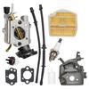 Chainsaw Carburetor C1M-EL37B Metal Construction Precise Fit Improves Fuel Efficiency Enhance Fuel Efficiency Chainsaw