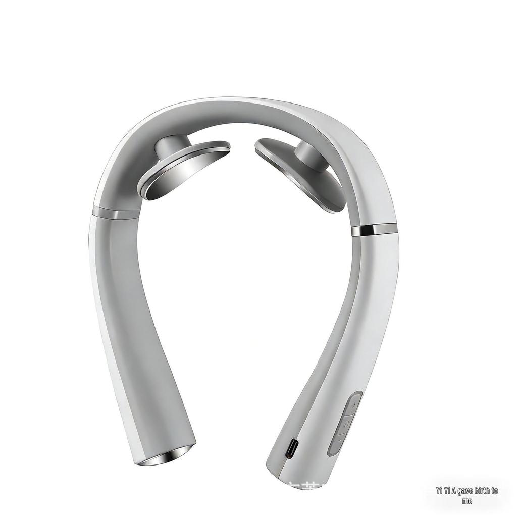 Smart EMS Cervical Neck Massager with Heat Therapy and Vibration