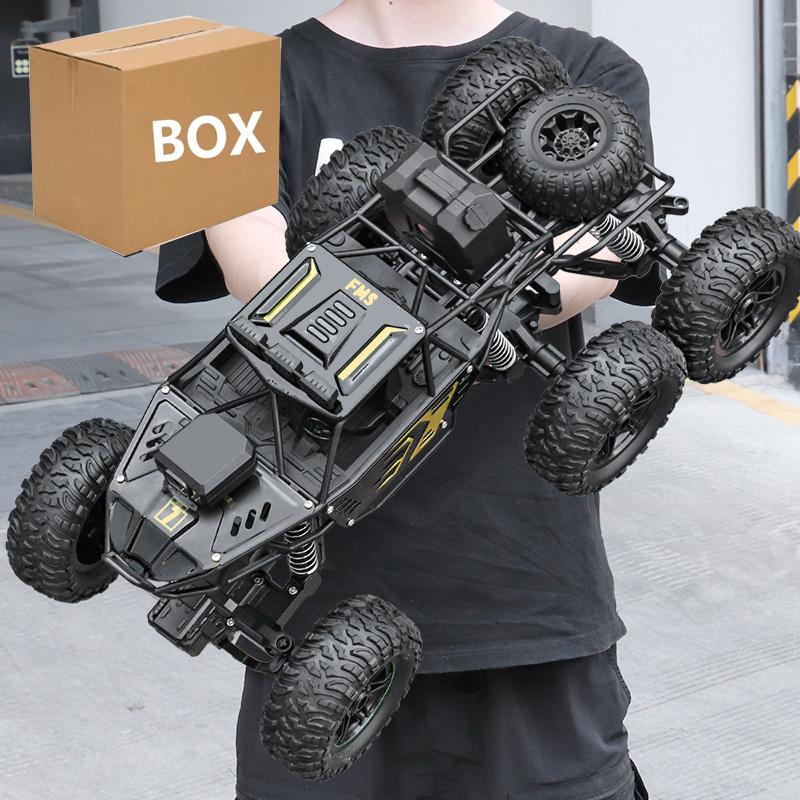 4/6Wdrc Car With Led Lights 2.4G Cross-Country Climbing Spray Racing Car Remote Control Electric Car Fall Resistant Boy Toy Gift