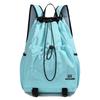Colour Tone Double Spacious Adjustable Drawstring Oxford Backpack Breathable