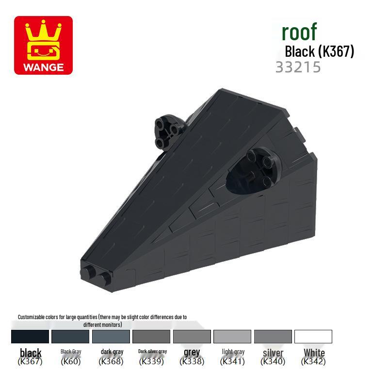 Wange Small Particle Roof-Compatible Building Blocks - Model 33215/3943W/30614W 100g