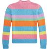 Polo Ralph Lauren Rainbow Stripe Cotton Crew Neck Sweater Kids sweater 313935055-001