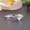 1Pc Fashion Fashion Trend Wedding Ring Oval Ring Multifunctional Ring