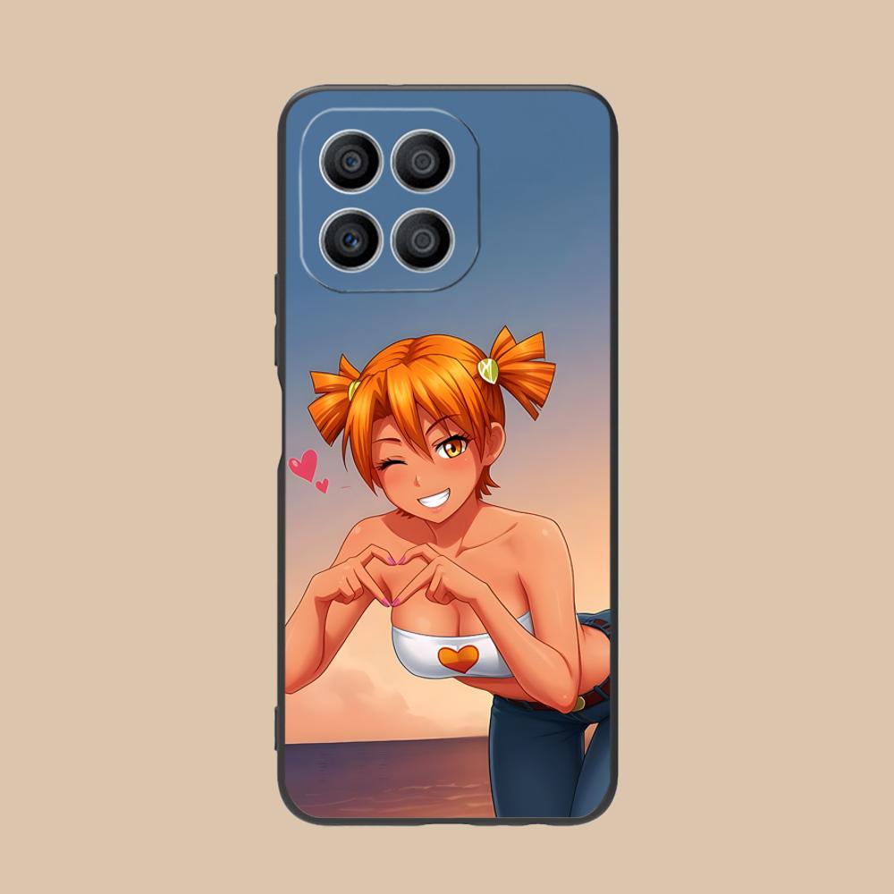 

Вечное Лето Алиса Матовый Чехол для Мобильного Телефона для Honor 90 80 70 60 50 30 20 10 9 8 7 Pro S SE Lite 5G Печатный Чехол Honor 8