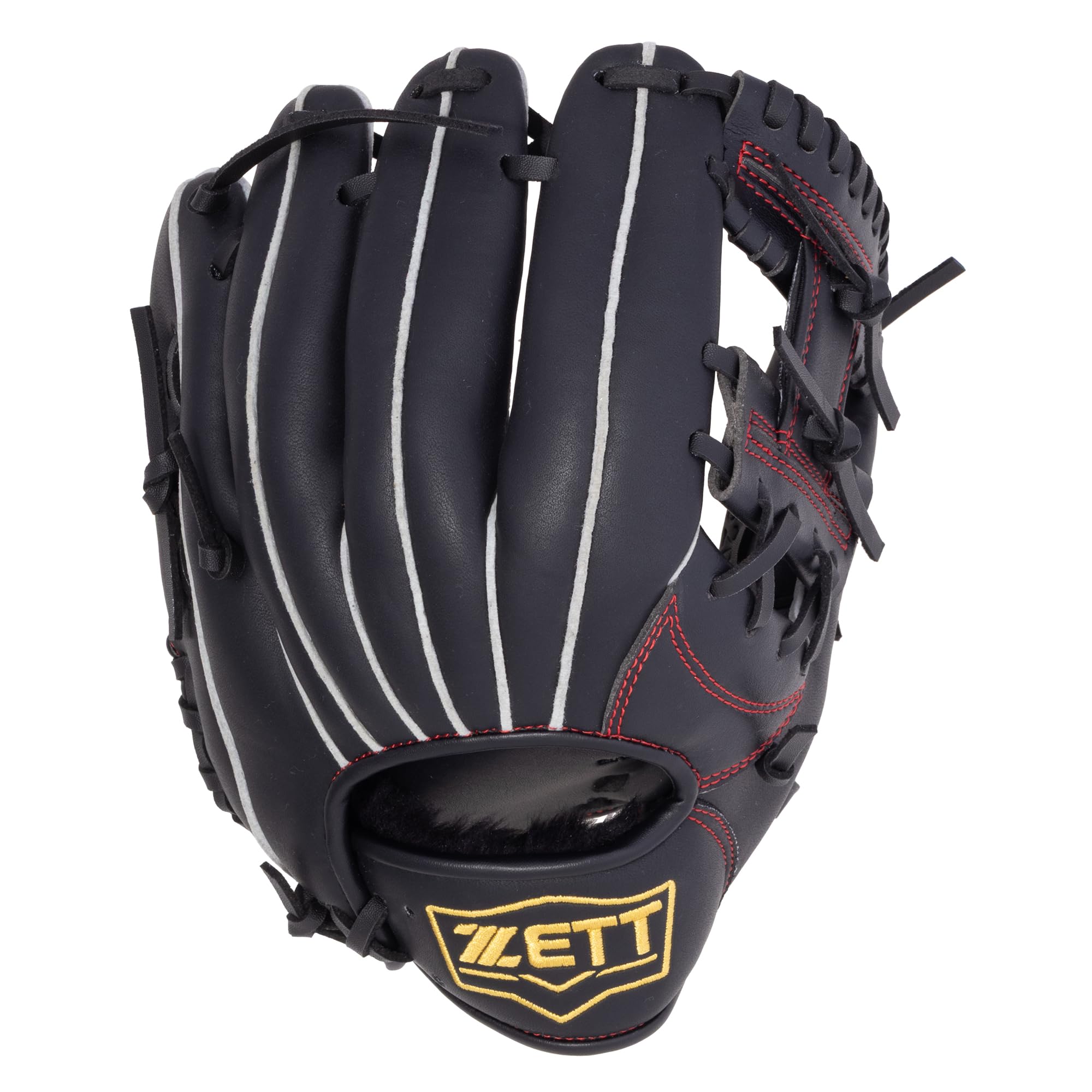 

ZETT AcroCatch V Youth Baseball Size S heights BJG772620V Glove, All-Around, Right-Handed Throw, Black, (For 120-135cm),
