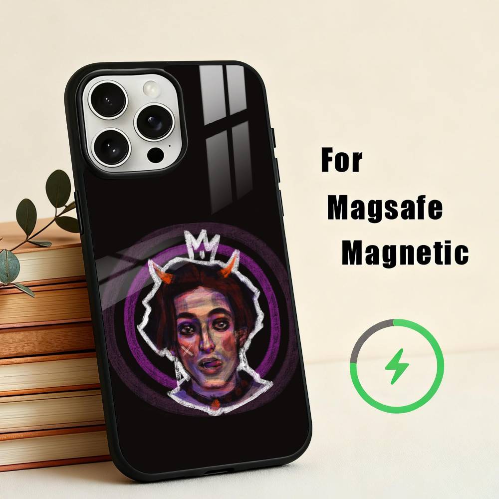 M-Maneskin-N D-Damiano David  Phone Case For iPhone17,16,15,14,13,12,11 Plus,For Magnetic Wireless Charge Cover