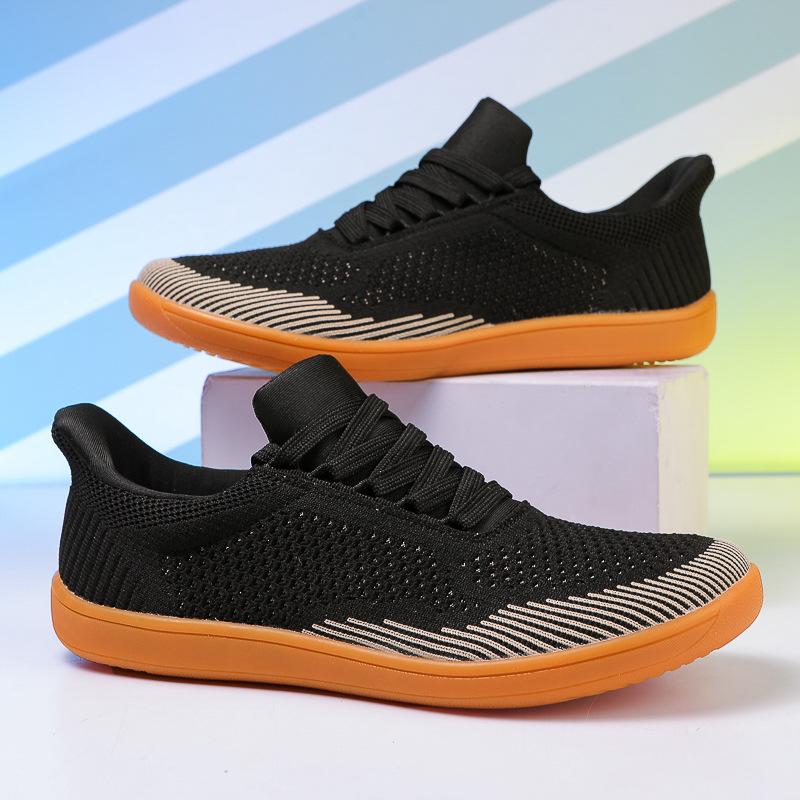 Breathable Fly-woven Shoes Lightweight Cycling Shoes Men's and Women's Sports Fitness Skipping Rope Wide Head Casual Shoes Outdoor Mountaineering