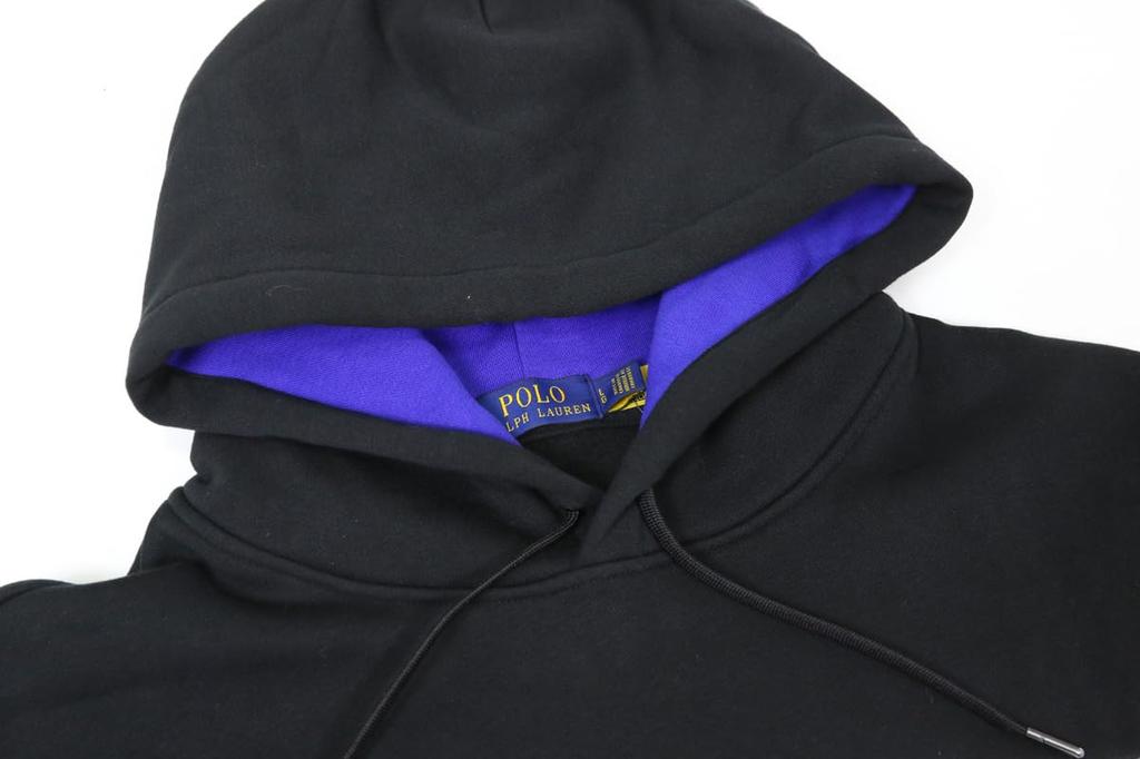 Polo Ralph Lauren Pullover Paneled Jersey Men's Hoodie, 01020015-S-BLUEMU [Used]