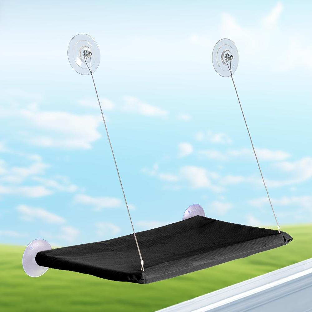 

Лежанка для кошки на окно, гамак на окно для кошки, безопасная среда обитания, кошачий каркас, экономящее место окно, кошачье сиденье чёрный