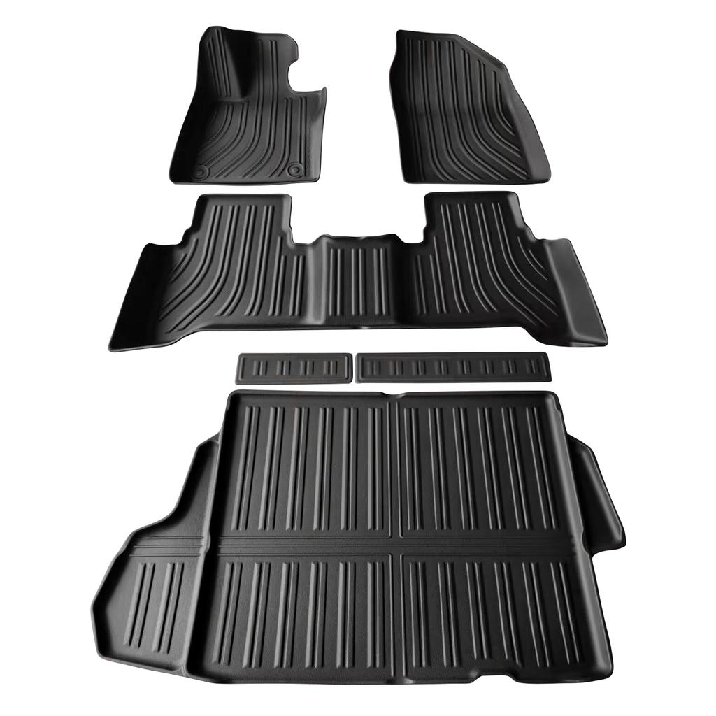 for Toyota Prius 2025 2025 Car Floor Mats Trunk Pad TPE 3D Auto Protect Waterproof Accessories Black